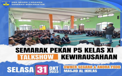 SEMARAK PEKAN P5 KELAS XI TEMA KEWIRAUSAHAAN